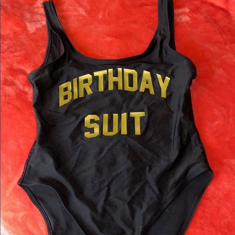 Birthday Suit Bathing Suit / Body Suit